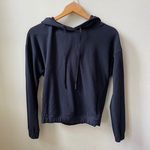 Black lululemon slit back hoodie
